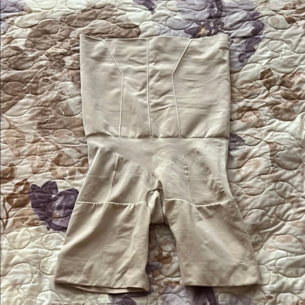 Assets By Spanx High-Waisted Shapewear in Beige